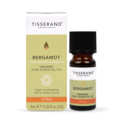 Tisserand Bergamot Organic Pure Essential Oil 9ml