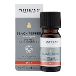 Tisserand Black Pepper Organic Pure Essential Oil 9ml
