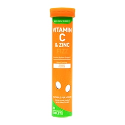 Holland & Barrett Vitamin C & Zinc Orange Effervescent 20 Tablets