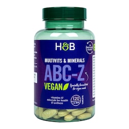 Holland & Barrett ABC to Z Vegan Multivitamins 120 Tablets