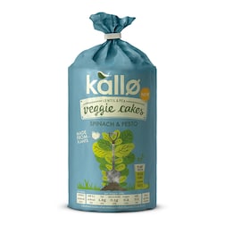 Kallo Spinach and Pesto Veggie Cakes 122g