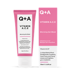 Q+A Vitamin A.C.E Warming Gel Mask 75ml