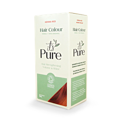 It's Pure Organic Herbal Hair Colour Henna Red 100g