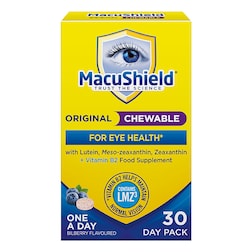 MacuShield Original Formula Bilberry Flavour 30 Chewables