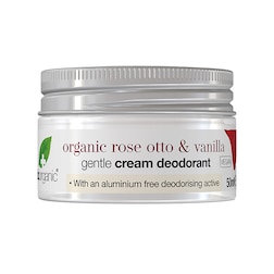 Dr Organic Cream Deodorant Rose and Vanilla 50ml