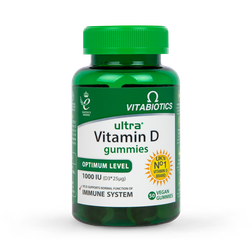 Vitabiotics Ultra Vitamin D3 1000iu Vegan 50 Gummies