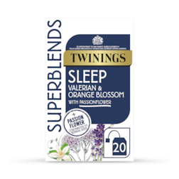 Twinings Superblends Sleep Valerian and Orange Blossom 20 Tea Bags