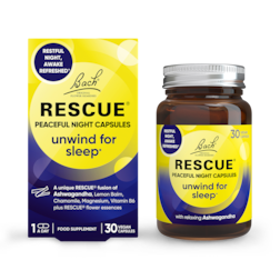 Bach RESCUE Peaceful Night 30 Capsules