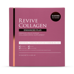 Revive Collagen Enhanced Plus Premium Liquid Marine Collagen Drink 10,000mgs 14 Sachets