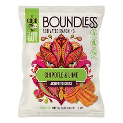 Boundless Chipotle & Lime Activated Chips 23g