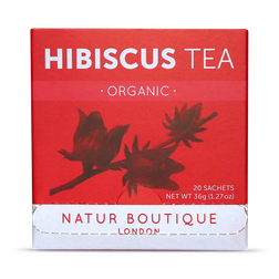 Natur Boutique Organic Hibiscus Tea 20 Sachets