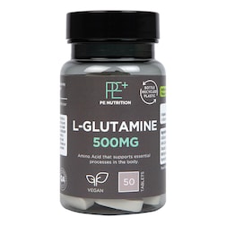 PE Nutrition L-Glutamine 500mg 50 Tablets