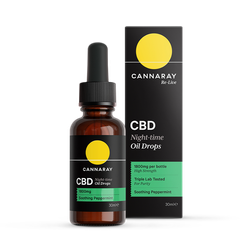 Cannaray Night-Time CBD Oil 1800mg 30ml