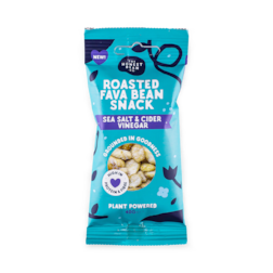 The Honest Bean Co Roasted Fava Bean Snack Sea Salt & Cider Vinegar 40g