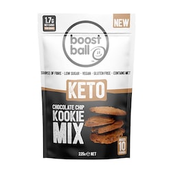 Boostball Keto Choc Chip Kookie Mix with Sweeteners 225g