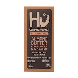 Hu Almond Butter + Crispy Quinoa Dark Chocolate Bar 60g