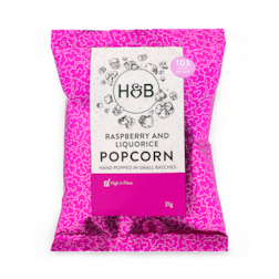 Holland & Barrett Popcorn Raspberry & Liquorice 21g