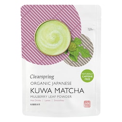 Clearspring Organic Japanese Kuwa Matcha Mulberry Leaf Powder 40g (Decaff)