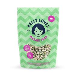 Kelly Loves Wasabi Coated Green Peas 90g