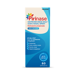 Pirinase Hayfever Relief for Adults 0.05% Nasal Spray 1ml