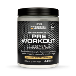 Performance Pre Workout Pineapple & Orange 440g