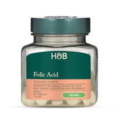 Holland & Barrett Folic Acid 400ug 90 Tablets