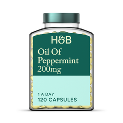 Holland & Barrett Oil of Peppermint 120 Capsules