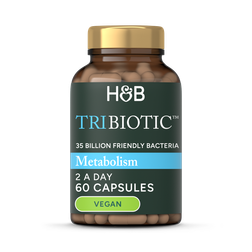 Holland & Barrett Tribiotic Metabolism 60 Capsules
