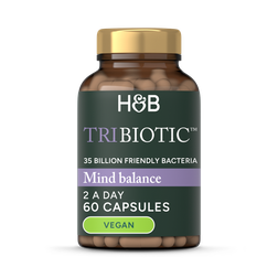 Holland & Barrett Tribiotic Mind Balance 60 Capsules
