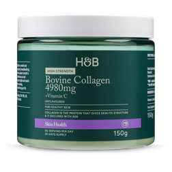 Holland & Barrett Bovine Collagen Unflavoured Powder 150g