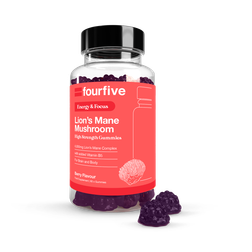 fourfive Focus & Energy Lion's Mane 4000mg 60 Gummies