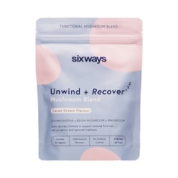 Sixways Unwind + Recover Mushroom Blend 150g