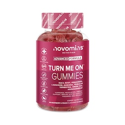 Novomins Libido Raspberry & Peach Flavour 60 Gummies