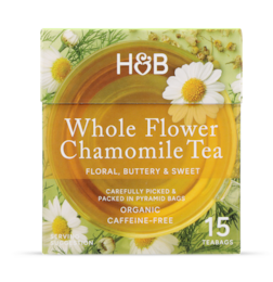 Holland & Barrett Whole Flower Chamomile Tea 15 Tea Bags