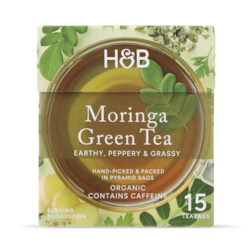 Holland & Barrett Moringa Green Tea 15 Tea Bags