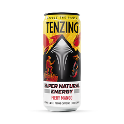 Tenzing Natural Energy Fiery Mango Drink 330ml