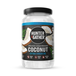 Hunter & Gather Organic Cold Pressed Extra Virgin Coconut Oil 1L