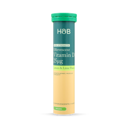Holland & Barrett Vitamin D 1000 I.U. 25ug 20 Effervescent Tablets
