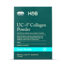 Holland & Barrett UC-II Collagen Orange Flavour Powder 14 Sachets