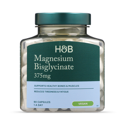 Holland & Barrett Magnesium Bisglycinate 375mg 90 Capsules