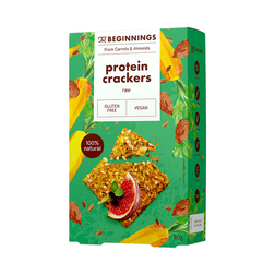 The Beginnings Raw Protein Crackers 80g