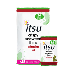 Itsu Siracha Crispy Seaweed Thins 5g