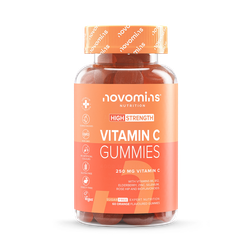 Novomins Vitamin C Orange Flavoured 60 Gummies