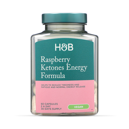 Holland & Barrett Raspberry Ketones Energy Formula 60 Capsules