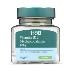 Holland & Barrett Vitamin B12 100ug 120 Tablets