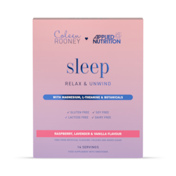 Applied Nutrition Coleen Rooney Sleep Relax and Unwind Raspberry, Lavender & Vanilla 14 x 9g Sachets