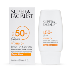 Super Facialist Vitamin C+ Brighten & Defend Spf50+ Broad Spectrum Serum 50ml