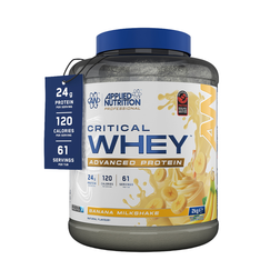 Applied Nutrition Critical Whey Professional Protein Banana Milkshake 2kg (67 Servings)