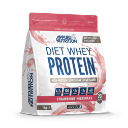 Diet Whey Protein Strawberry Milkshake 1kg