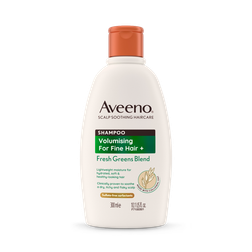 Aveeno Haircare Volumising+ Fresh Greens Blend Shampoo 300ml